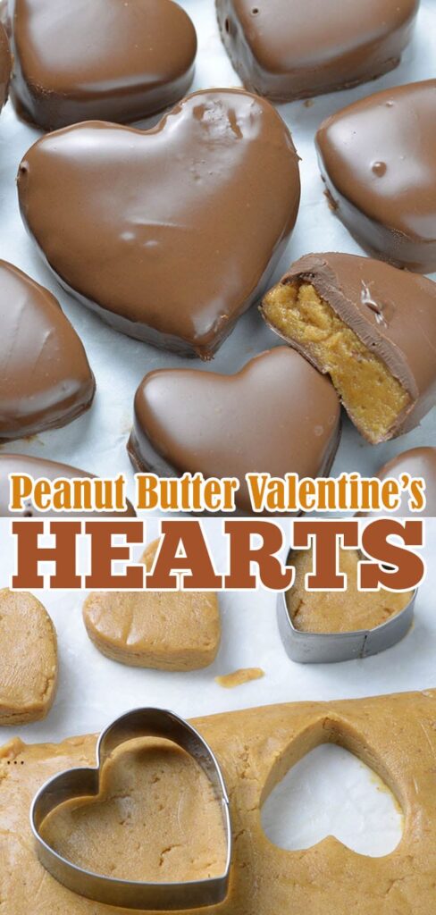 chocolate peanut butter valentines heart 6