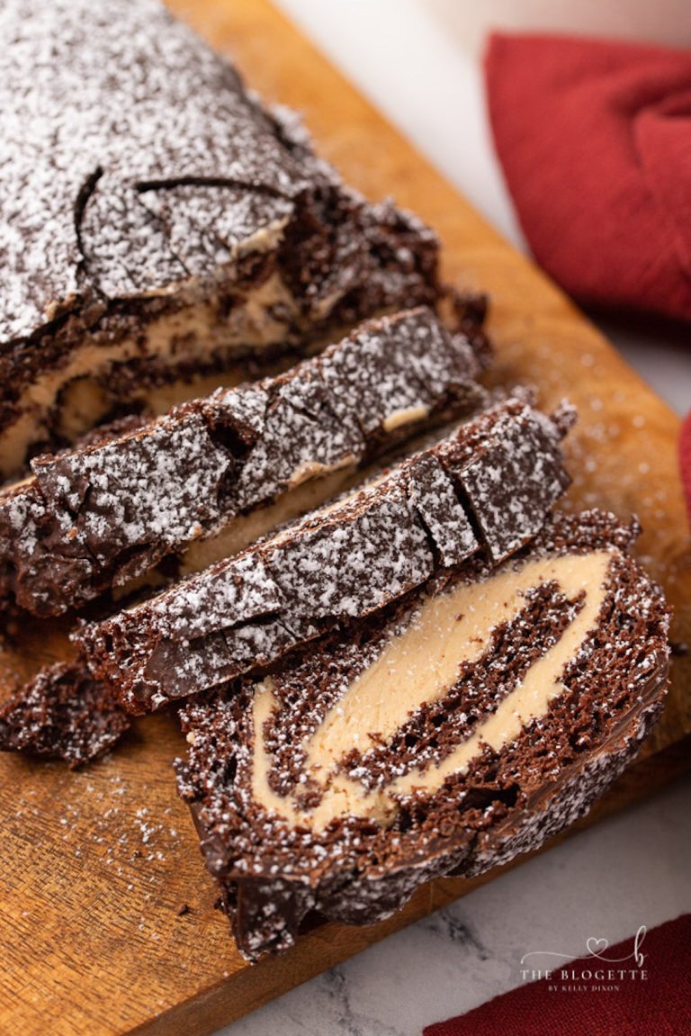 Peanut-Butter-Chocolate-Cake-Roll